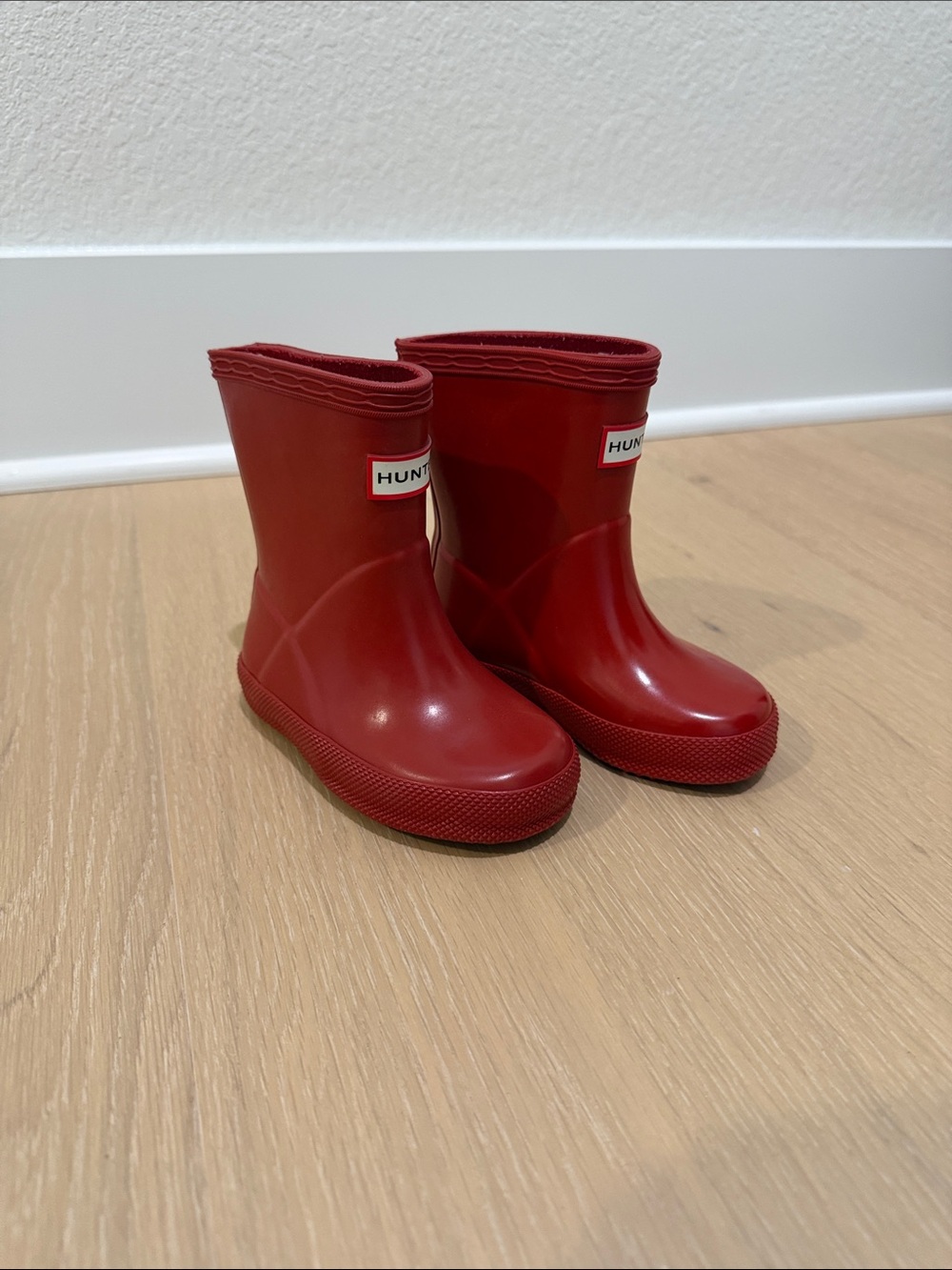 Hunter Red Toddler Rain Boots